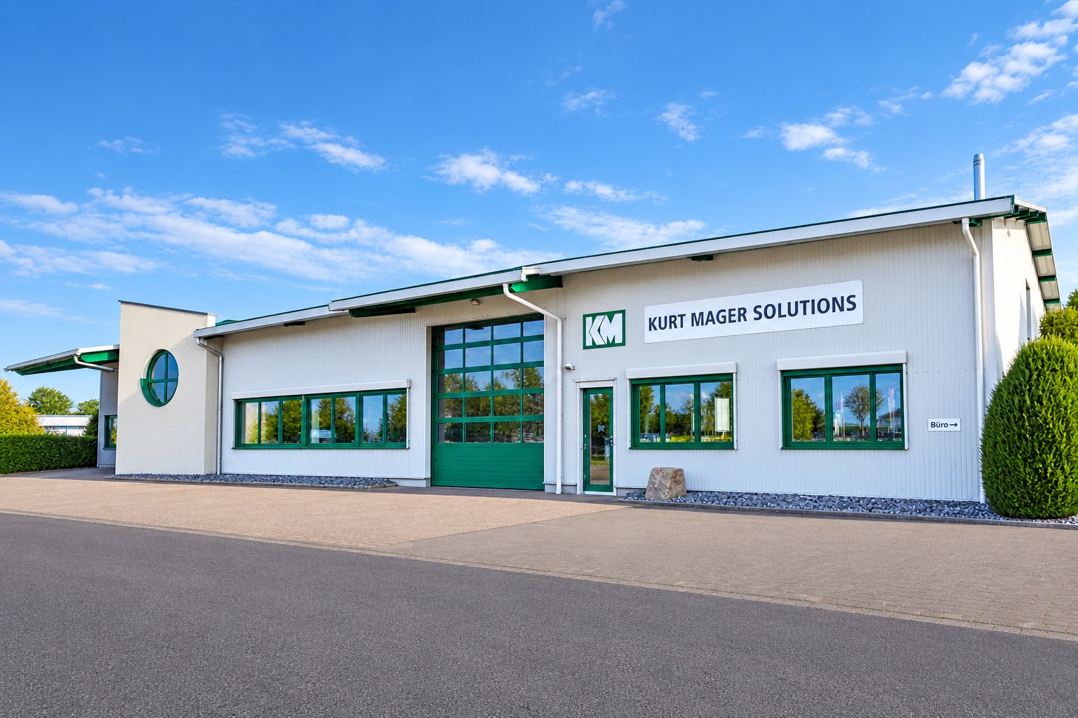 Firmensitz der Kurt Mager Solutions GmbH & Co. KG in Neufra
